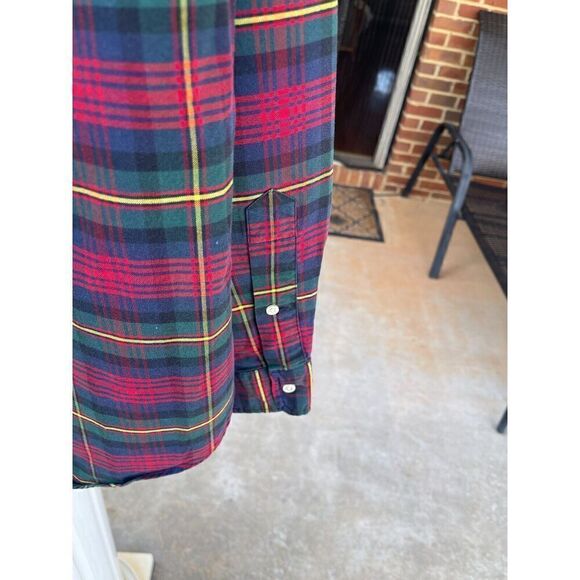 Ralph Lauren Button-Down Shirt Men's L Multicolor Plaid Long Sleeves Collared - Picture 6 of 8